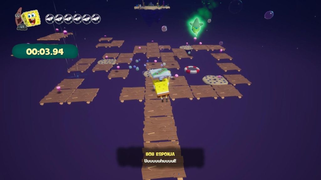 review bob esponja titãs maré - desafios