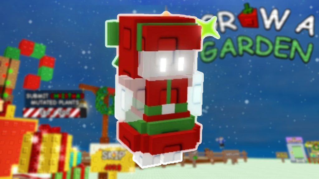 Roblox - O que o mascote Espírito de Natal faz em Grow a Garden