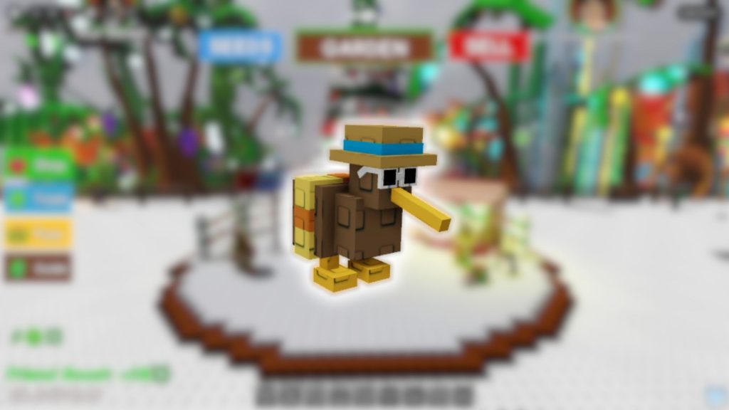 Roblox - O que o mascote Kiwi de Verão faz em Grow a Garden