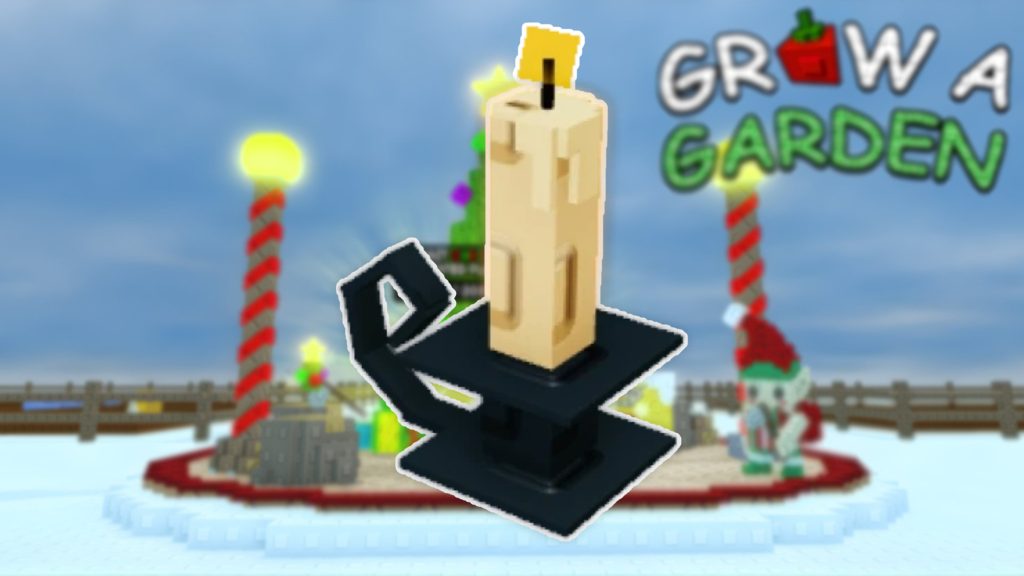 Roblox - Como usar o Candelabro em Grow a Garden