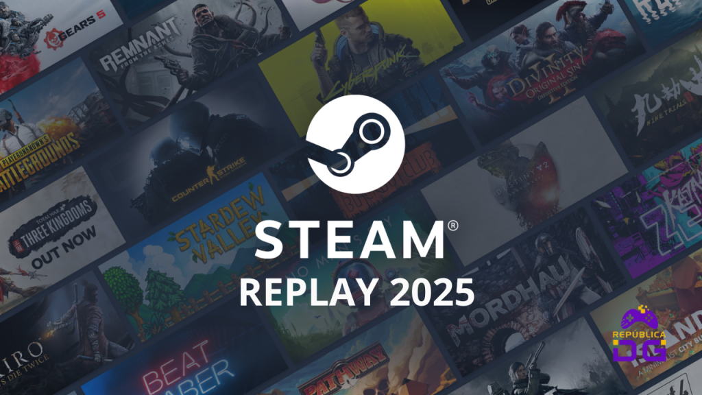 Replay Steam 2025 já está disponível Replay Steam 2025