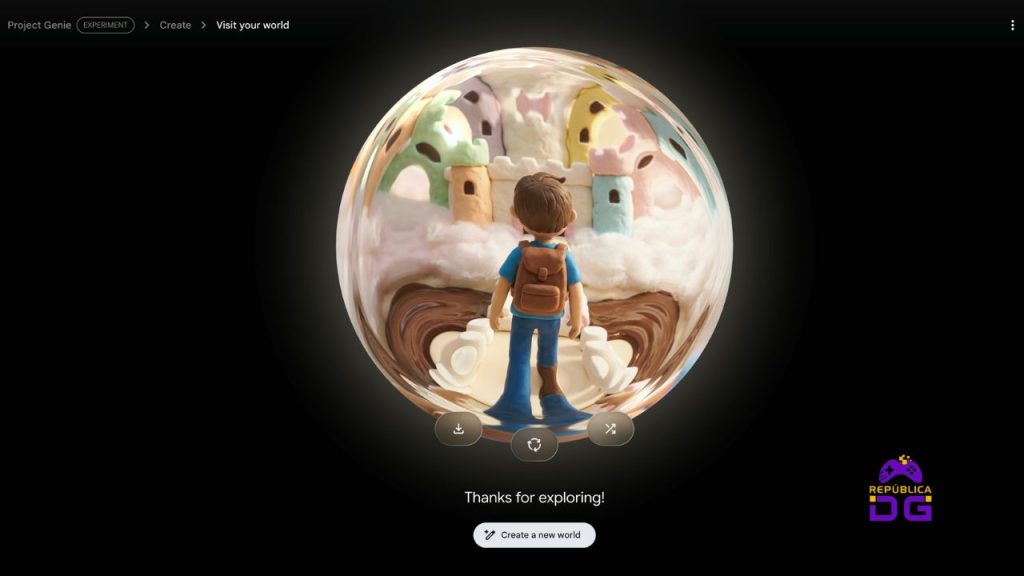 Project Genie IA jogos