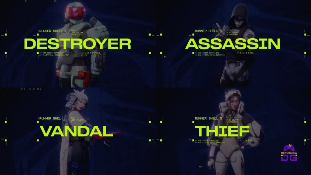 marathon classes arquétipos