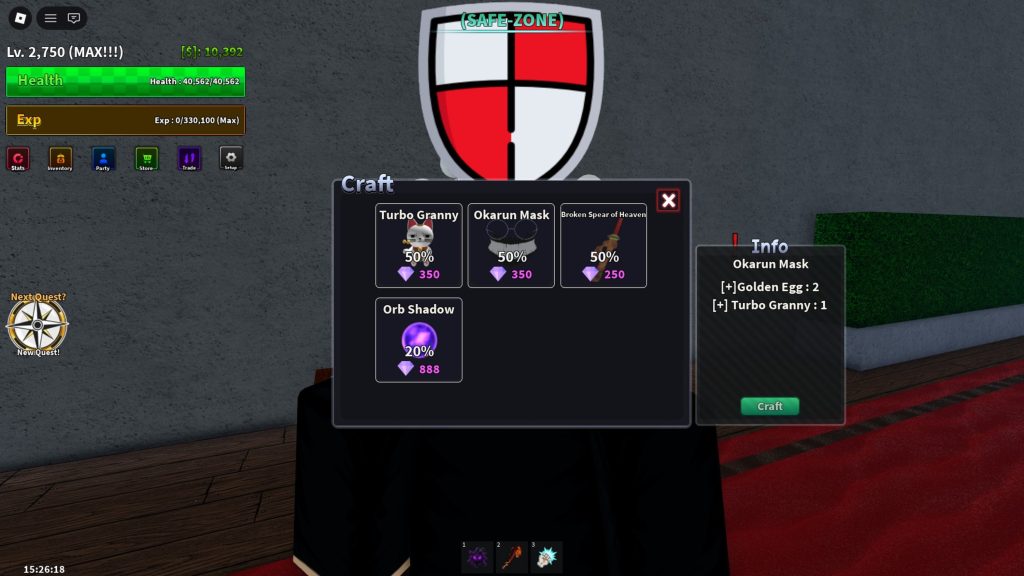 Roblox - Todos os materiais de Anime Volt e onde encontrá-los