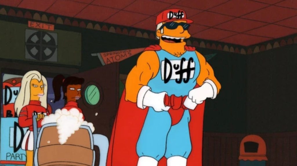 Duffman simpsons