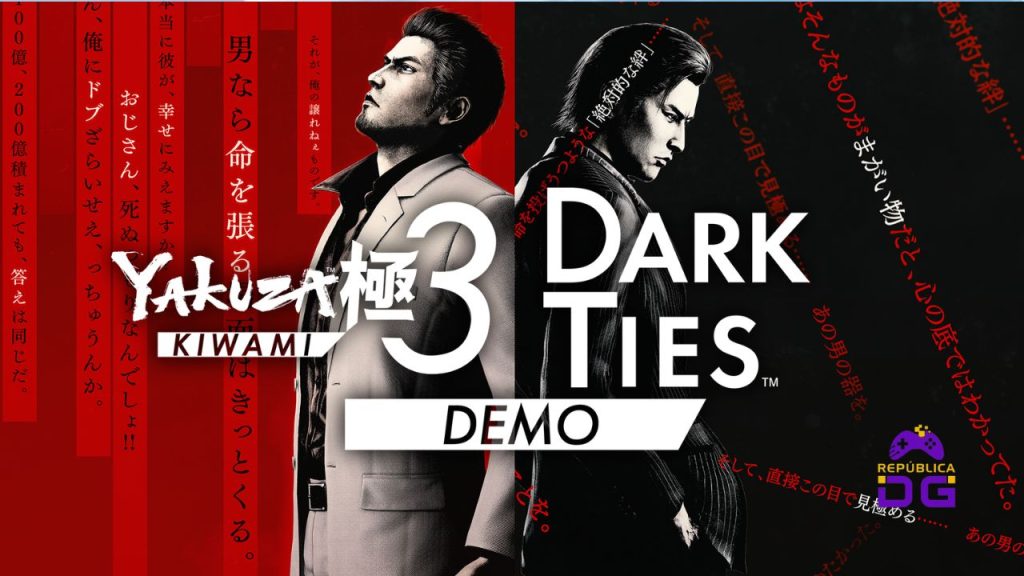 Yakuza Kiwami 3 & Dark Ties demo