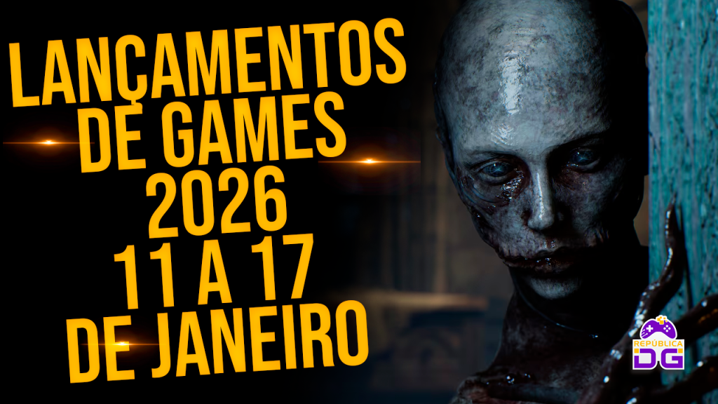 Confira os lançamentos de games da semana: 11 a 17 de janeiro de 2026 lançamento de games
