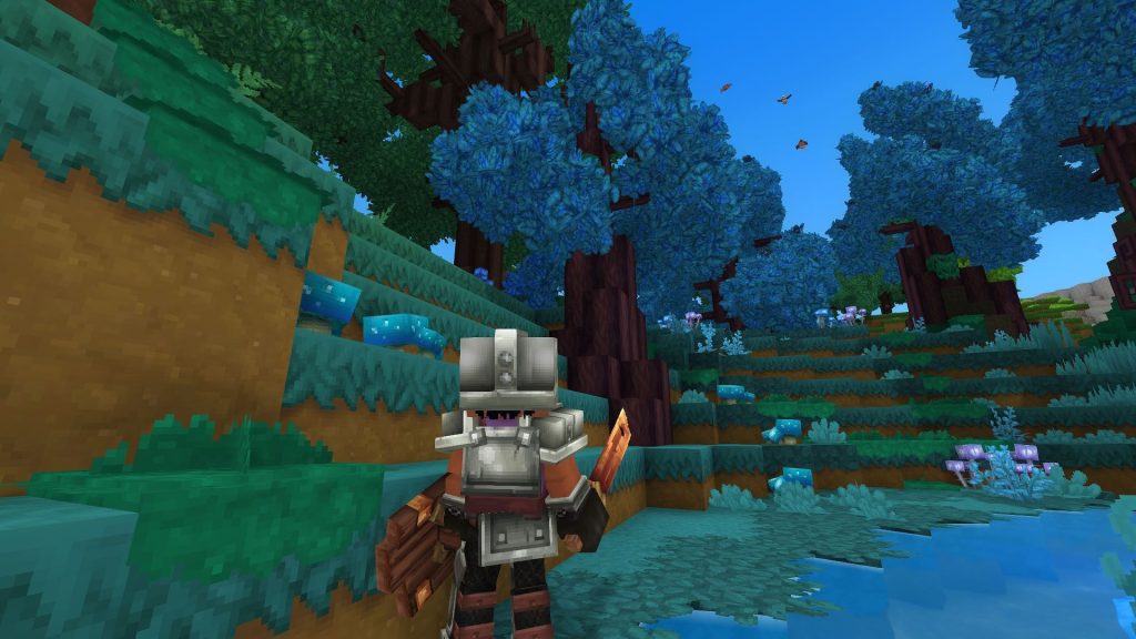 Hytale - Como conseguir e usar Troncos Azuis