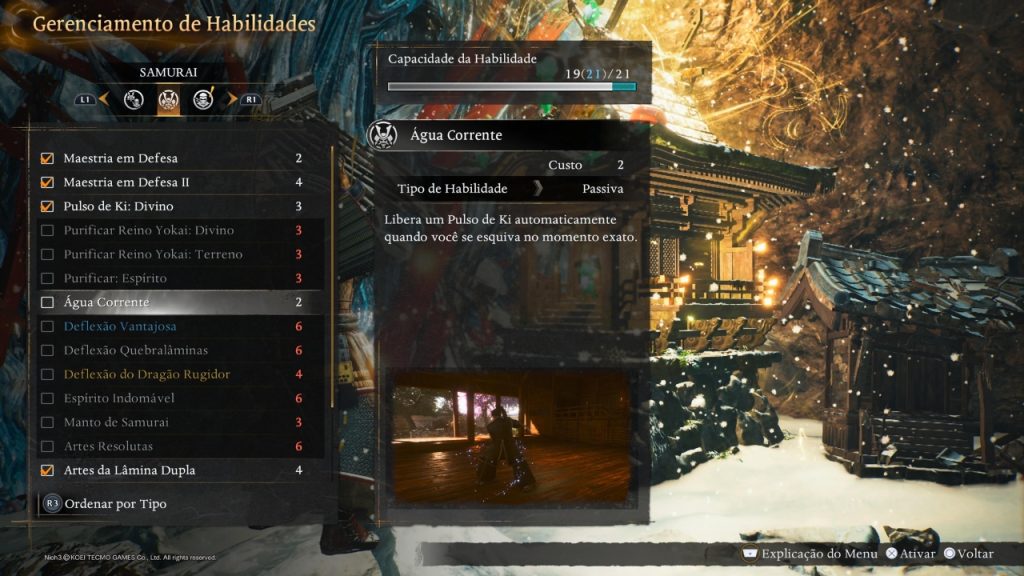 Review de NiOh 3 - Habilidades