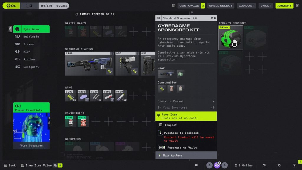 Marathon - Como Conseguir Kit de Equipamento Grátis