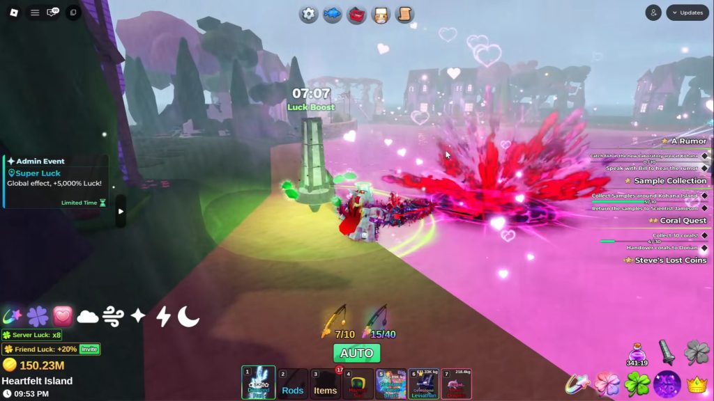 Roblox - Como Pegar a Love Nessie em Fish It