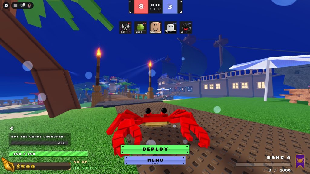 Roblox - Códigos de Crab Royale (Fevereiro de 2026)