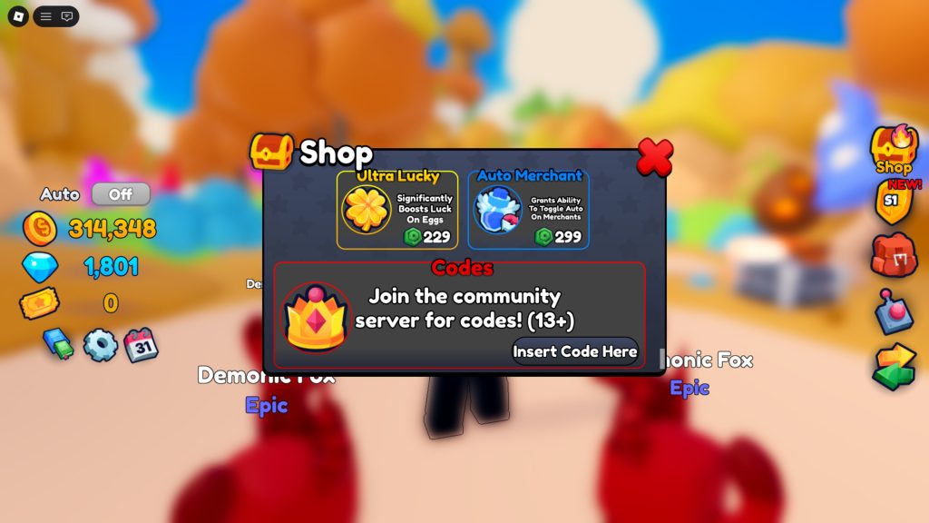 Roblox - Códigos de Royal Hatchers (fevereiro 2026)