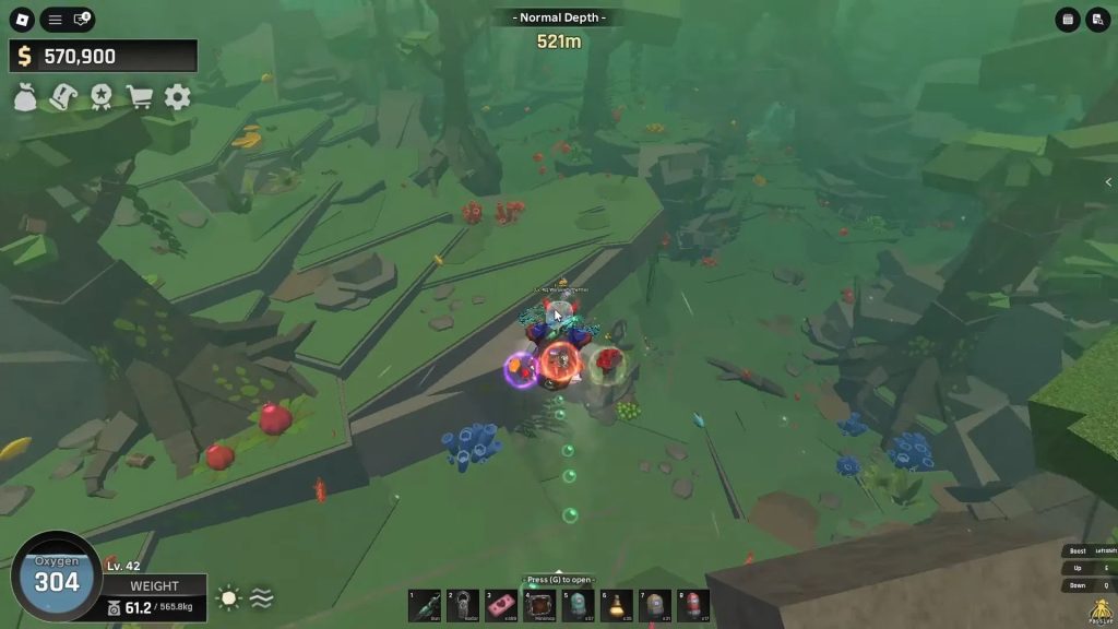 Roblox - Como Chegar às Sunken Wilds em Abyss