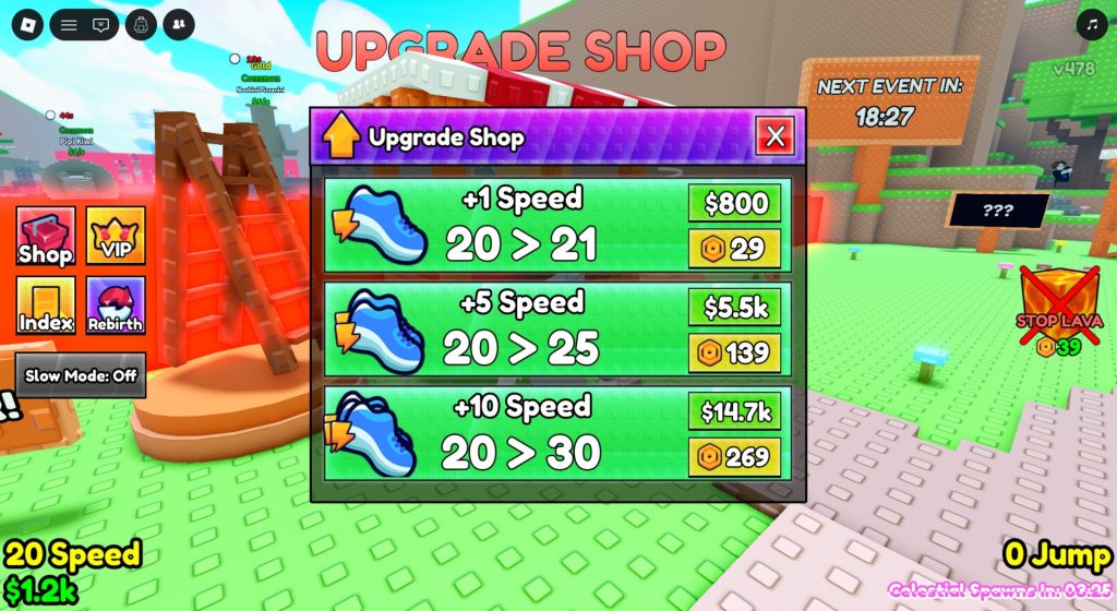 Roblox - Guia para iniciantes em Survive Lava for Brainrots