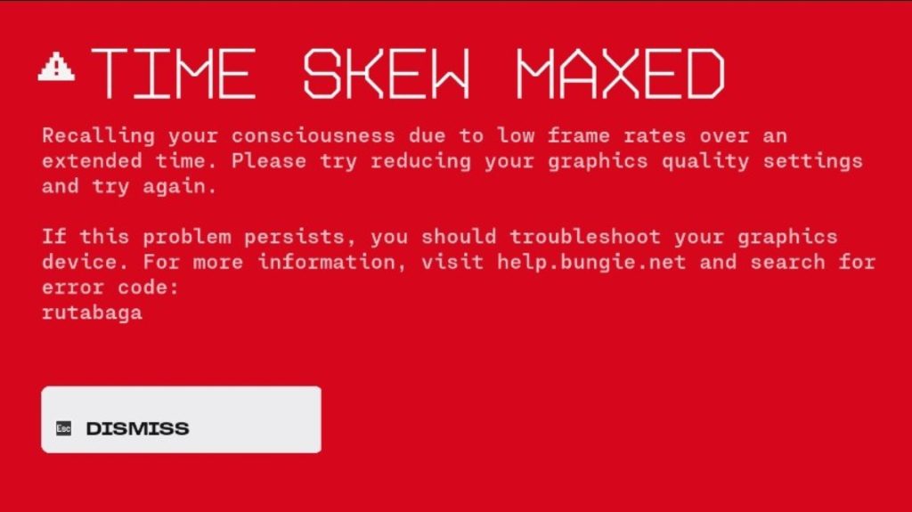 Marathon - Erro "Time Skew Maxed" no PC e Como Resolver