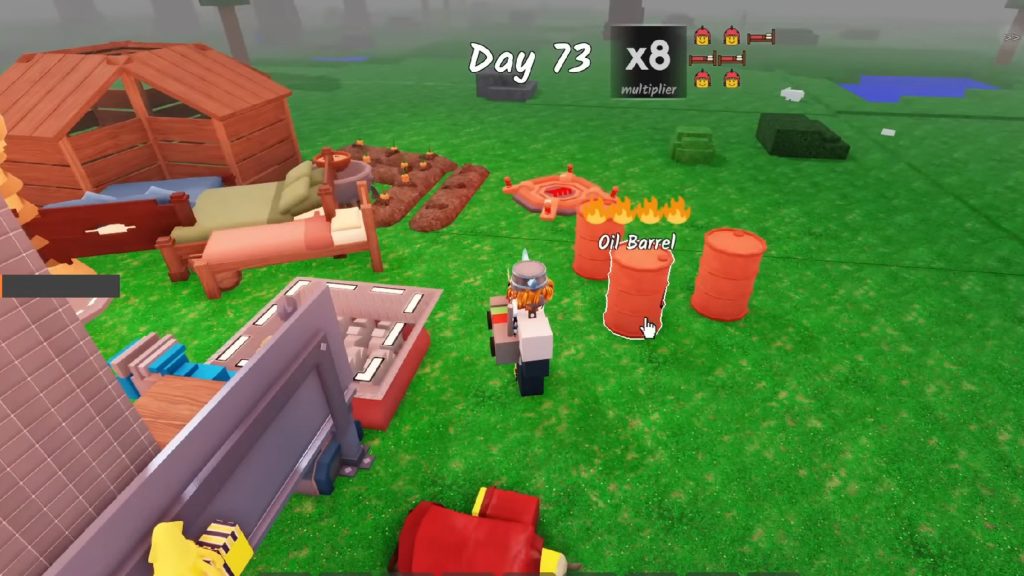 Roblox - Guia de Barril de Óleo em 99 Nights in the Forest