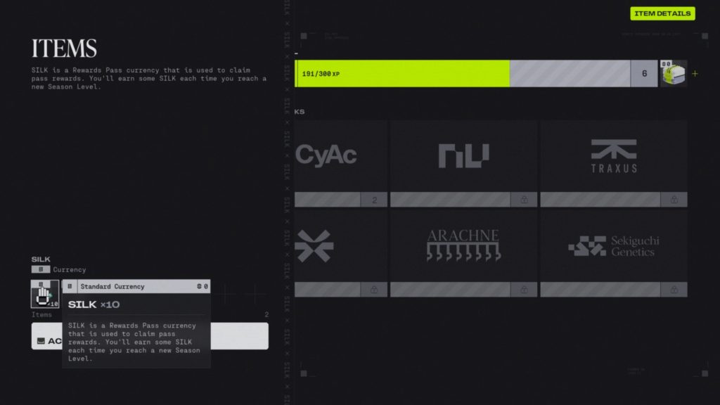 Marathon - O Que é Seda e Como Usar a Moeda no Jogo