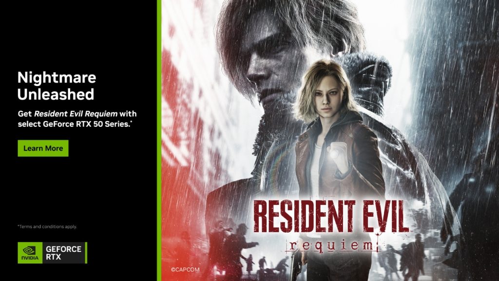 geforce resident evil requiem