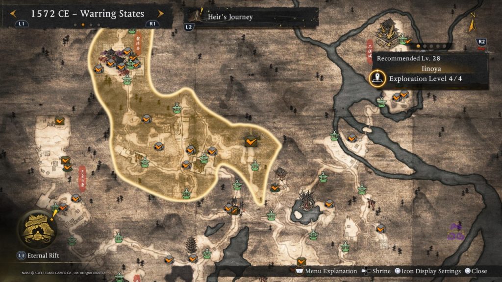 guia de platina nioh 3