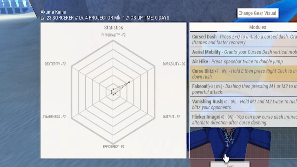 Roblox - Guia de Atributos do Cursed Gear