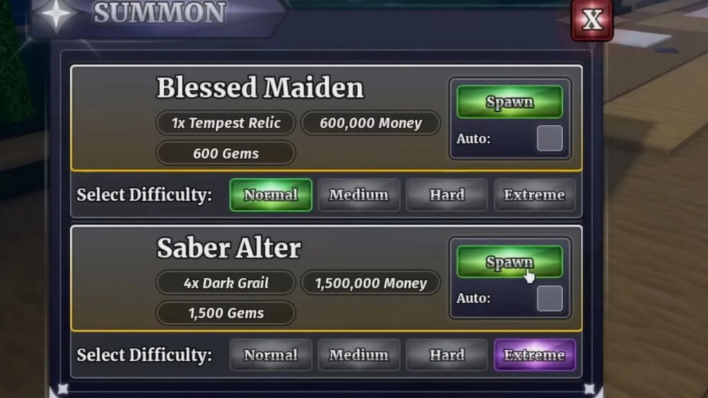 Roblox - Como invocar e derrotar Saber Alter no Sailor Piece