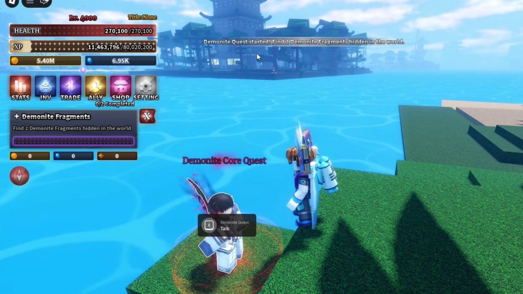 Roblox - Como encontrar Demonite Cores em Sailor Piece