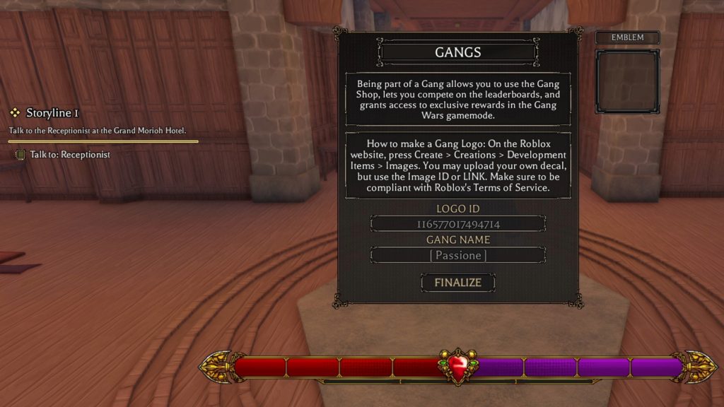 Roblox - Guia de Gangues em Bizarre Lineage