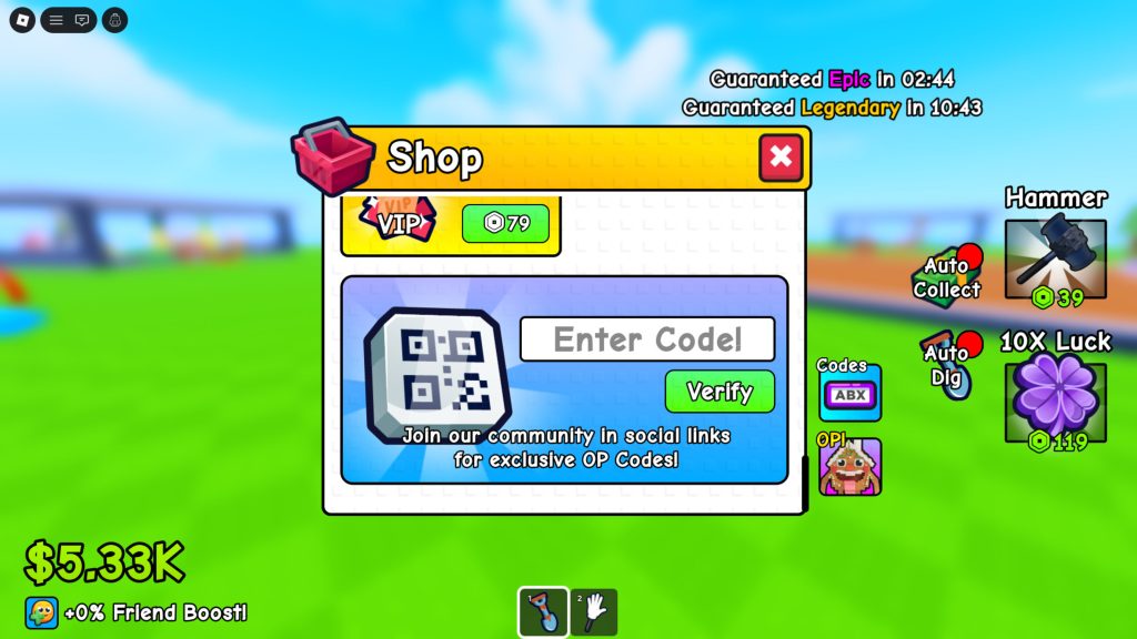 Roblox - Códigos de Dig Brainrots (março 2026)