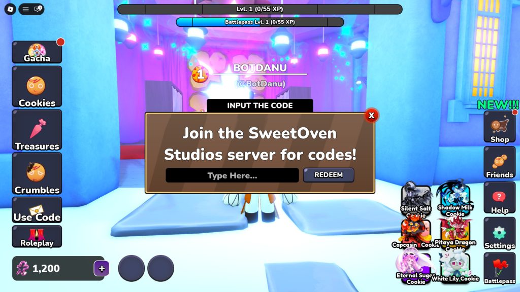 Roblox - Códigos de Cookie Runners Kingdom (março 2026)