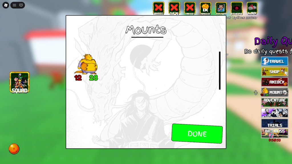 Roblox - Como conseguir Montarias em AniPixels