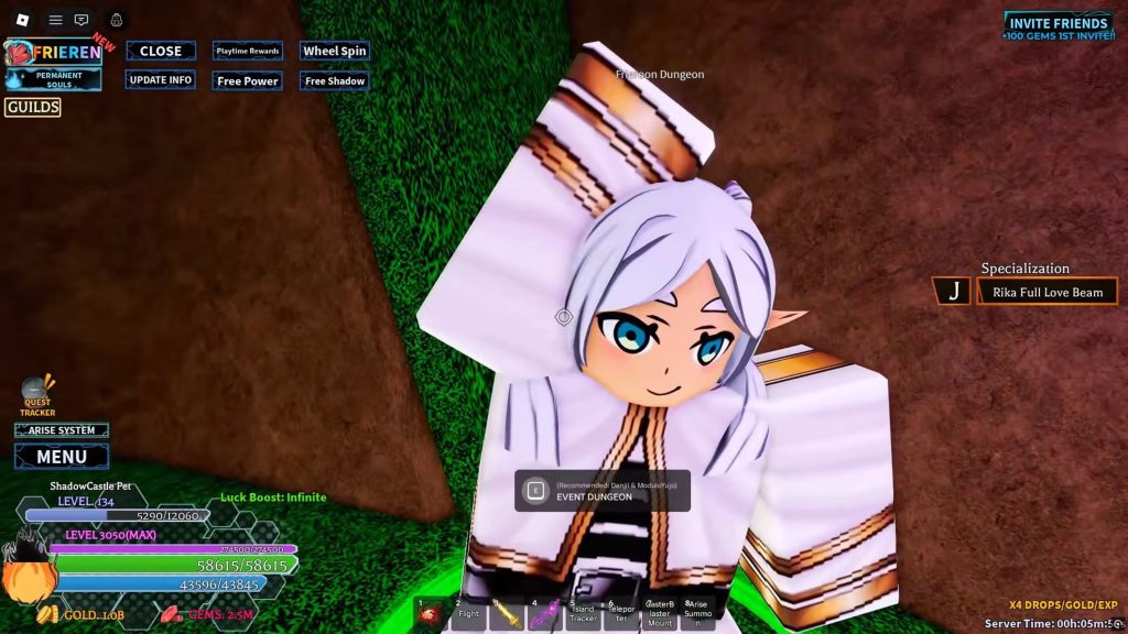 Roblox - Como conseguir Frieren no Anime Spirits