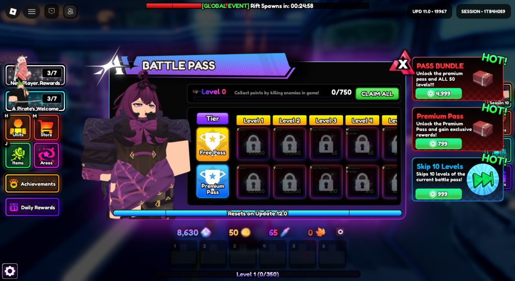 Roblox - Como conseguir a Manipuladora em Anime Vanguards