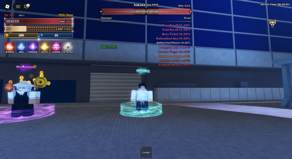 Roblox - Guia de Bênçãos em Sailor Piece