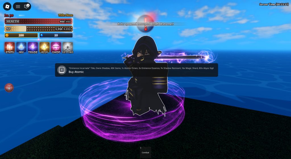 Roblox - Como conseguir a Espada Atômica no Sailor Piece