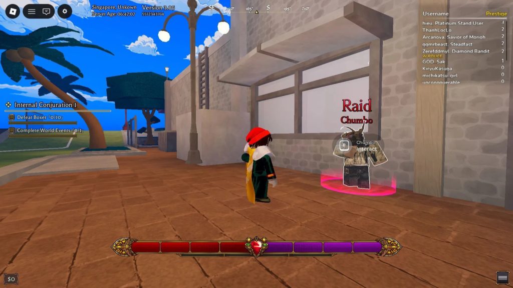 Roblox - Guia da Raid do Jotaro em Bizarre Lineage