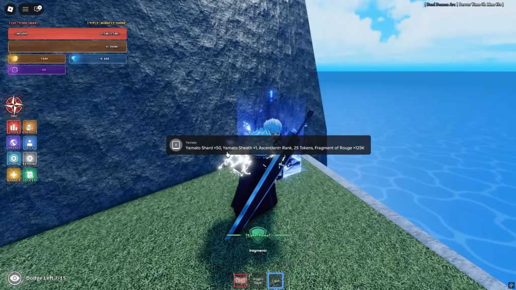 Roblox - Como conseguir Yamato Vergil em Rogue Piece