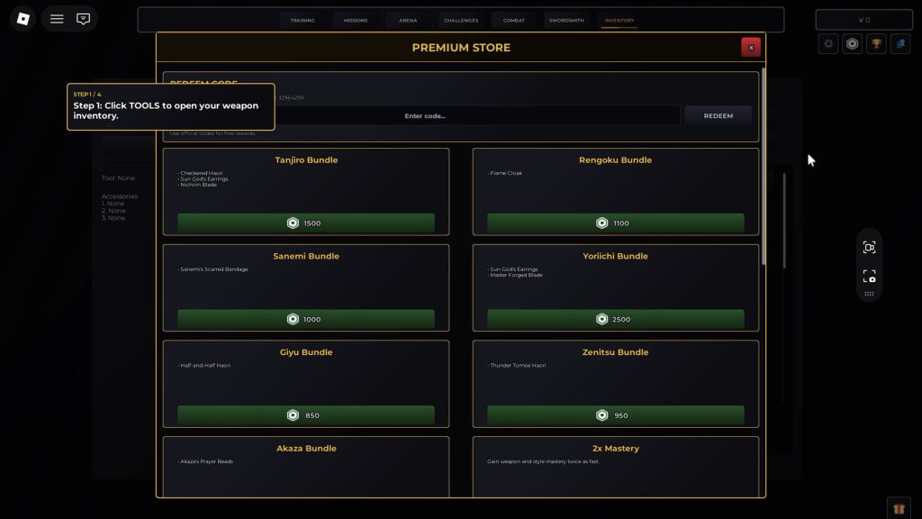 Roblox - Códigos de Demon Slayer Incremental (março 2026)