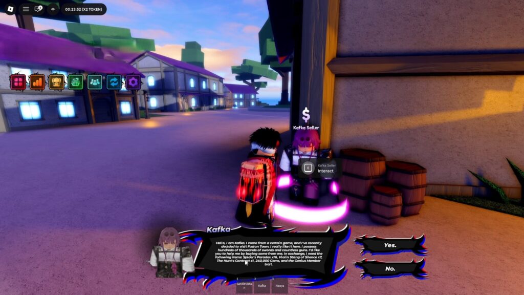 Roblox - Como Conseguir a Kafka em Fusion Piece