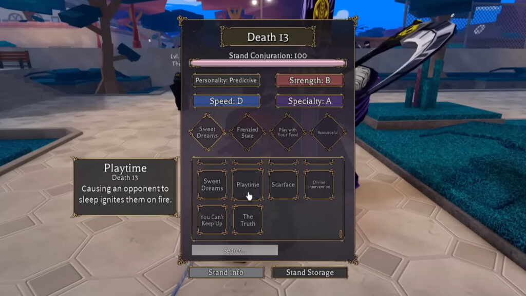 Roblox - Tier List de Personalidades de Stand em Bizarre Lineage