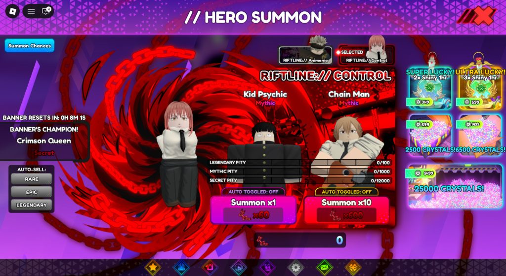 Roblox - Como conseguir a Crimson Queen em Anime Overload