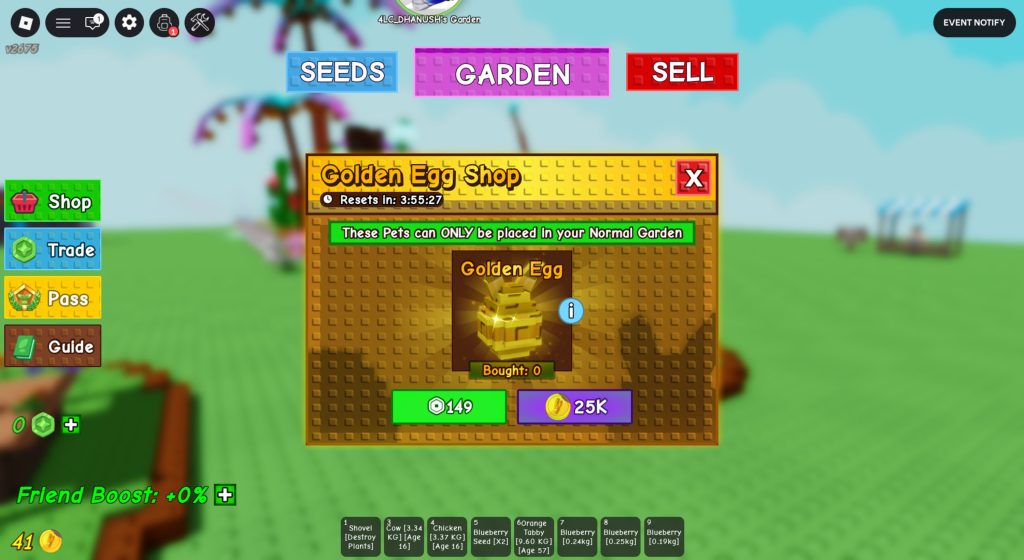 Roblox - Como Obter o Cordeiro de Marshmallow em Grow a Garden