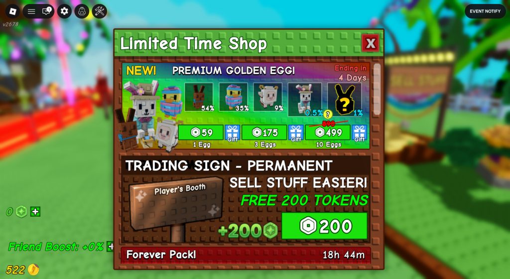 Roblox - Guia do Ovo Dourado Premium em Grow a Garden