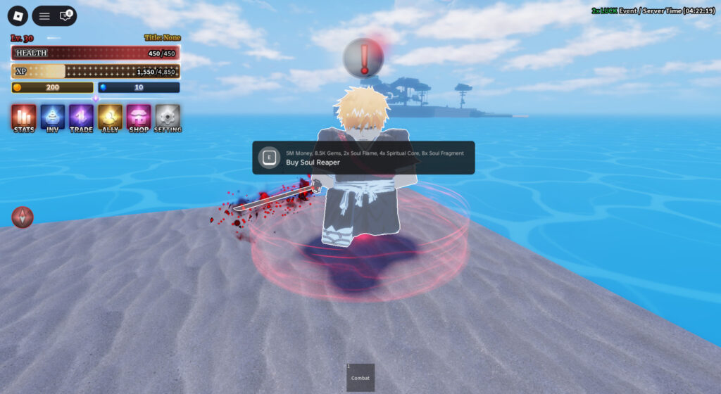 Roblox – Guia de Maestria da Espada Ichigo em Sailor Piece