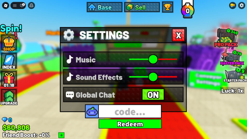 Roblox - Códigos de My Knife Farm (Abril de 2026)