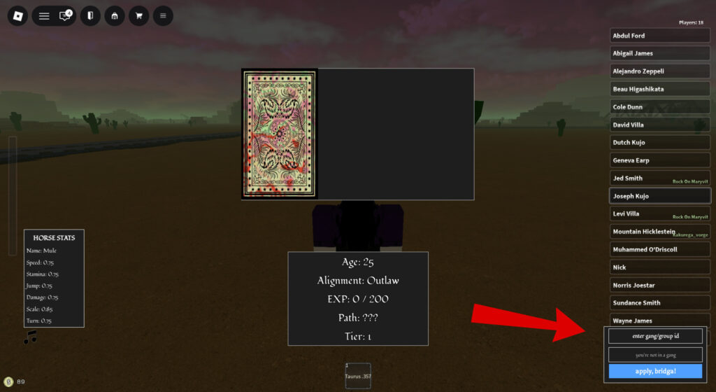 Roblox - Como Criar uma Gang em Bridger Western