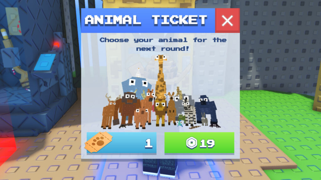 Roblox - Todos os Animais em Zoo or Oof
