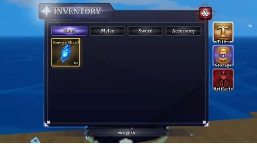 Roblox - Guia de Fragmentos de Energia em Sailor Piece