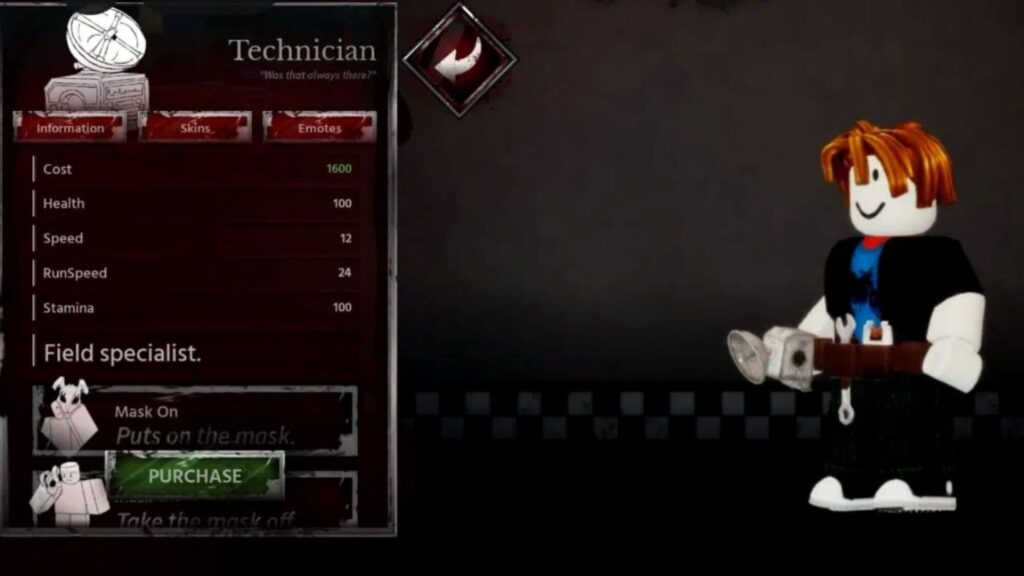 Roblox - Guia do Técnico em Bite by Night