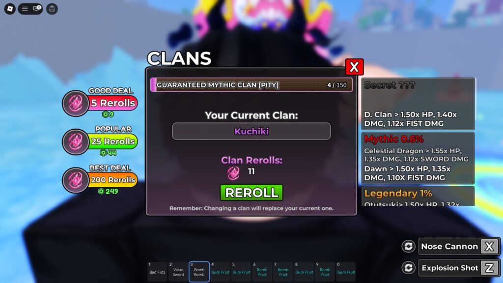 Roblox - Todos os Clãs em Pirate Piece